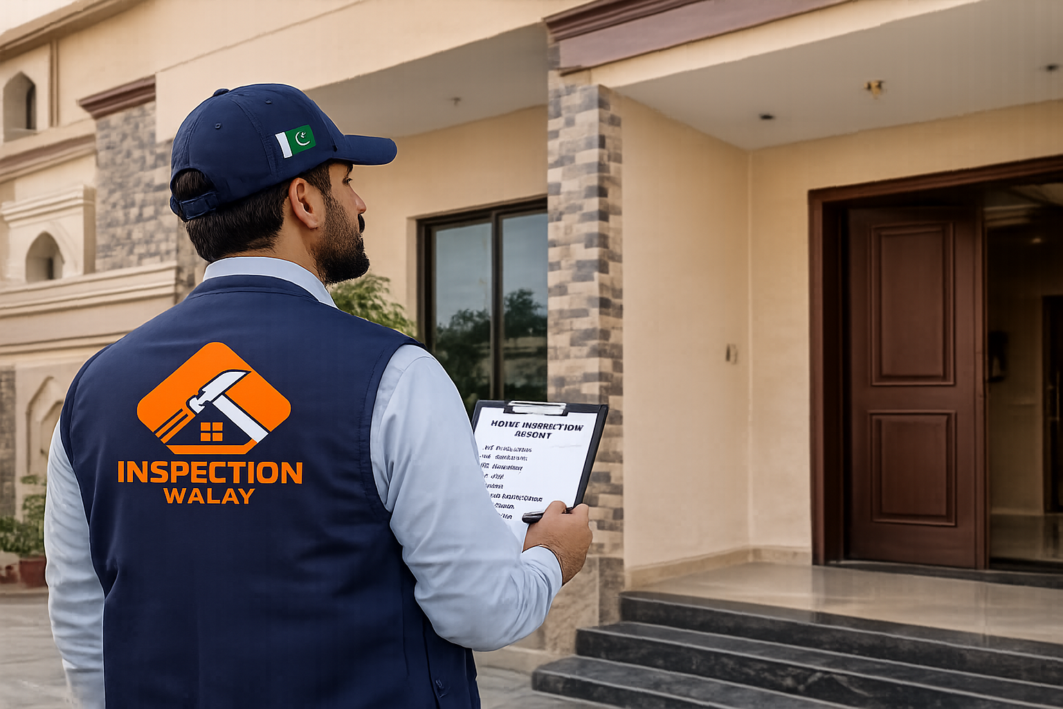 InspectionWalay certified inspector at work